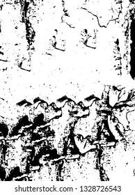 Rough, scratch, splatter grunge pattern design brush strokes. Overlay texture. Faded black-white dyed paper texture. Sketch grunge design. Use for poster, cover, banner, mock-up, stickers layout.