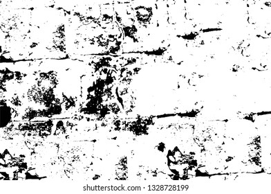 Rough, scratch, splatter grunge pattern design brush strokes. Overlay texture. Faded black-white dyed paper texture. Sketch grunge design. Use for poster, cover, banner, mock-up, stickers layout.