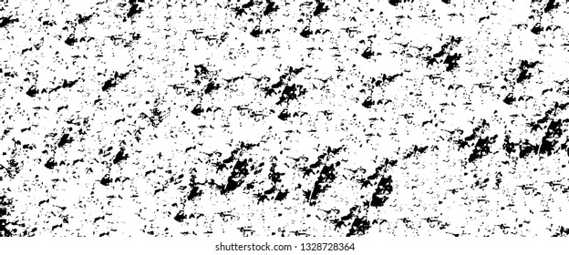 Rough, scratch, splatter grunge pattern design brush strokes. Overlay texture. Faded black-white dyed paper texture. Sketch grunge design. Use for poster, cover, banner, mock-up, stickers layout.