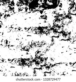 Rough, scratch, splatter grunge pattern design brush strokes. Overlay texture. Faded black-white dyed paper texture. Sketch grunge design. Use for poster, cover, banner, mock-up, stickers layout.