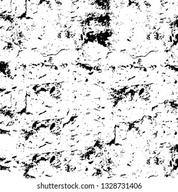 Rough, scratch, splatter grunge pattern design brush strokes. Overlay texture. Faded black-white dyed paper texture. Sketch grunge design. Use for poster, cover, banner, mock-up, stickers layout.