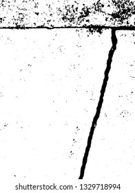 Rough, scratch, splatter grunge pattern design brush strokes. Overlay texture. Faded black-white dyed paper texture. Sketch grunge design. Use for poster, cover, banner, mock-up, stickers layout.