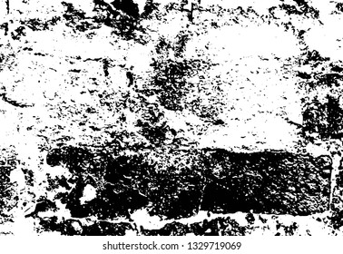 Rough, scratch, splatter grunge pattern design brush strokes. Overlay texture. Faded black-white dyed paper texture. Sketch grunge design. Use for poster, cover, banner, mock-up, stickers layout.