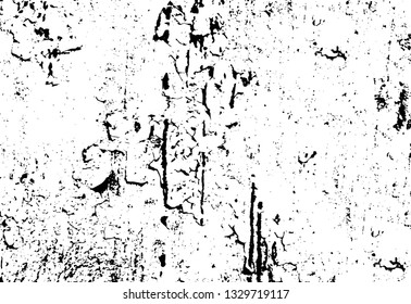Rough, scratch, splatter grunge pattern design brush strokes. Overlay texture. Faded black-white dyed paper texture. Sketch grunge design. Use for poster, cover, banner, mock-up, stickers layout.