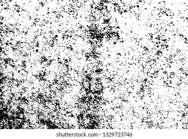 Rough, scratch, splatter grunge pattern design brush strokes. Overlay texture. Faded black-white dyed paper texture. Sketch grunge design. Use for poster, cover, banner, mock-up, stickers layout.