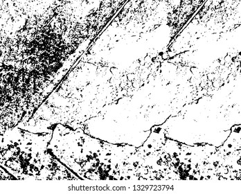 Rough, scratch, splatter grunge pattern design brush strokes. Overlay texture. Faded black-white dyed paper texture. Sketch grunge design. Use for poster, cover, banner, mock-up, stickers layout.