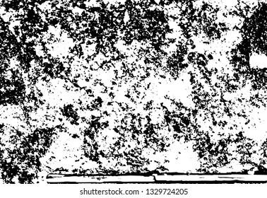 Rough, scratch, splatter grunge pattern design brush strokes. Overlay texture. Faded black-white dyed paper texture. Sketch grunge design. Use for poster, cover, banner, mock-up, stickers layout.