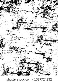 Rough, scratch, splatter grunge pattern design brush strokes. Overlay texture. Faded black-white dyed paper texture. Sketch grunge design. Use for poster, cover, banner, mock-up, stickers layout.