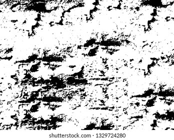Rough, scratch, splatter grunge pattern design brush strokes. Overlay texture. Faded black-white dyed paper texture. Sketch grunge design. Use for poster, cover, banner, mock-up, stickers layout.