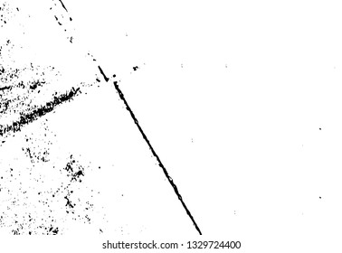 Rough, scratch, splatter grunge pattern design brush strokes. Overlay texture. Faded black-white dyed paper texture. Sketch grunge design. Use for poster, cover, banner, mock-up, stickers layout.