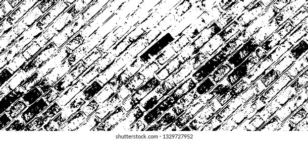 Rough, scratch, splatter grunge pattern design brush strokes. Overlay texture. Faded black-white dyed paper texture. Sketch grunge design. Use for poster, cover, banner, mock-up, stickers layout.