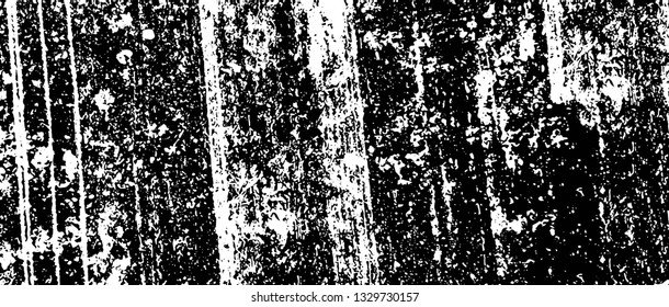 Rough, scratch, splatter grunge pattern design brush strokes. Overlay texture. Faded black-white dyed paper texture. Sketch grunge design. Use for poster, cover, banner, mock-up, stickers layout.