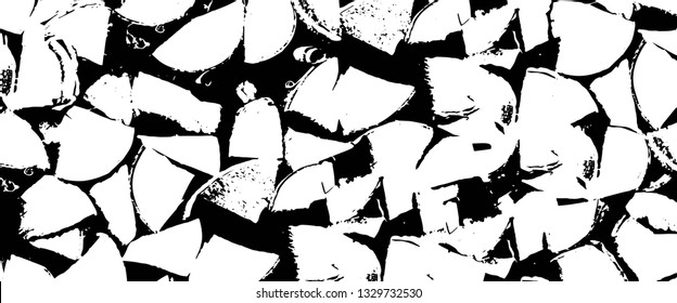 Rough, scratch, splatter grunge pattern design brush strokes. Overlay texture. Faded black-white dyed paper texture. Sketch grunge design. Use for poster, cover, banner, mock-up, stickers layout.