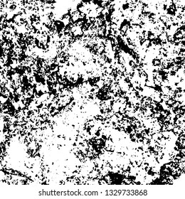 Rough, scratch, splatter grunge pattern design brush strokes. Overlay texture. Faded black-white dyed paper texture. Sketch grunge design. Use for poster, cover, banner, mock-up, stickers layout.