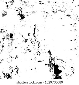 Rough, scratch, splatter grunge pattern design brush strokes. Overlay texture. Faded black-white dyed paper texture. Sketch grunge design. Use for poster, cover, banner, mock-up, stickers layout.