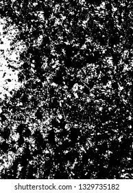 Rough, scratch, splatter grunge pattern design brush strokes. Overlay texture. Faded black-white dyed paper texture. Sketch grunge design. Use for poster, cover, banner, mock-up, stickers layout.