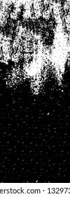 Rough, scratch, splatter grunge pattern design brush strokes. Overlay texture. Faded black-white dyed paper texture. Sketch grunge design. Use for poster, cover, banner, mock-up, stickers layout.