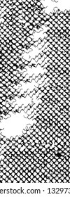 Rough, scratch, splatter grunge pattern design brush strokes. Overlay texture. Faded black-white dyed paper texture. Sketch grunge design. Use for poster, cover, banner, mock-up, stickers layout.