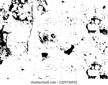 Rough, scratch, splatter grunge pattern design brush strokes. Overlay texture. Faded black-white dyed paper texture. Sketch grunge design. Use for poster, cover, banner, mock-up, stickers layout.