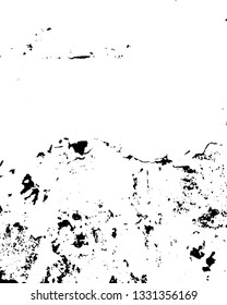 Rough, scratch, splatter grunge pattern design brush strokes. Overlay texture. Faded black-white dyed paper texture. Sketch grunge design. Use for poster, cover, banner, mock-up, stickers layout.