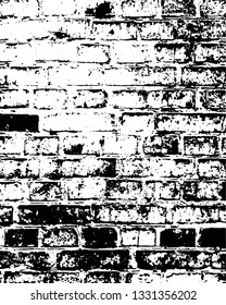 Rough, scratch, splatter grunge pattern design brush strokes. Overlay texture. Faded black-white dyed paper texture. Sketch grunge design. Use for poster, cover, banner, mock-up, stickers layout.