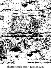 Rough, scratch, splatter grunge pattern design brush strokes. Overlay texture. Faded black-white dyed paper texture. Sketch grunge design. Use for poster, cover, banner, mock-up, stickers layout.