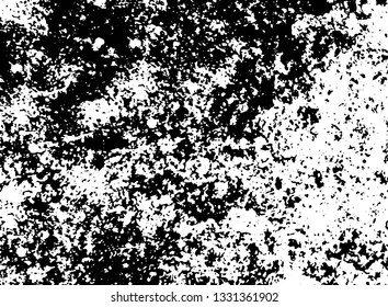 Rough, scratch, splatter grunge pattern design brush strokes. Overlay texture. Faded black-white dyed paper texture. Sketch grunge design. Use for poster, cover, banner, mock-up, stickers layout.