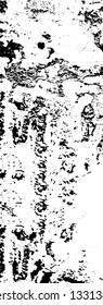 Rough, scratch, splatter grunge pattern design brush strokes. Overlay texture. Faded black-white dyed paper texture. Sketch grunge design. Use for poster, cover, banner, mock-up, stickers layout.