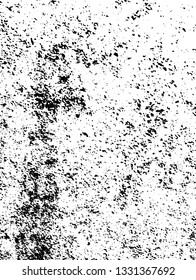Rough, scratch, splatter grunge pattern design brush strokes. Overlay texture. Faded black-white dyed paper texture. Sketch grunge design. Use for poster, cover, banner, mock-up, stickers layout.