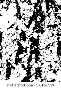 Rough, scratch, splatter grunge pattern design brush strokes. Overlay texture. Faded black-white dyed paper texture. Sketch grunge design. Use for poster, cover, banner, mock-up, stickers layout.