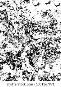 Rough, scratch, splatter grunge pattern design brush strokes. Overlay texture. Faded black-white dyed paper texture. Sketch grunge design. Use for poster, cover, banner, mock-up, stickers layout.