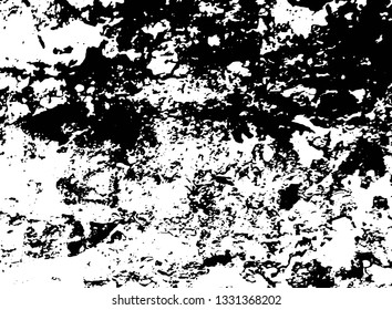 Rough, scratch, splatter grunge pattern design brush strokes. Overlay texture. Faded black-white dyed paper texture. Sketch grunge design. Use for poster, cover, banner, mock-up, stickers layout.