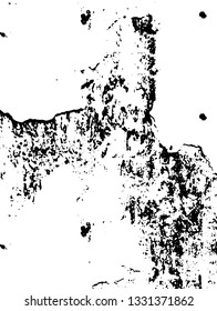 Rough, scratch, splatter grunge pattern design brush strokes. Overlay texture. Faded black-white dyed paper texture. Sketch grunge design. Use for poster, cover, banner, mock-up, stickers layout.