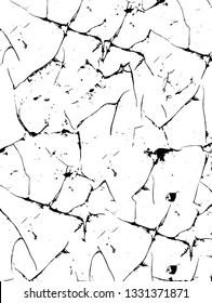 Rough, scratch, splatter grunge pattern design brush strokes. Overlay texture. Faded black-white dyed paper texture. Sketch grunge design. Use for poster, cover, banner, mock-up, stickers layout.
