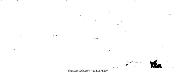 Rough, scratch, splatter grunge pattern design brush strokes. Overlay texture. Faded black-white dyed paper texture. Sketch grunge design. Use for poster, cover, banner, mock-up, stickers layout.