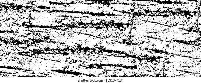 Rough, scratch, splatter grunge pattern design brush strokes. Overlay texture. Faded black-white dyed paper texture. Sketch grunge design. Use for poster, cover, banner, mock-up, stickers layout.