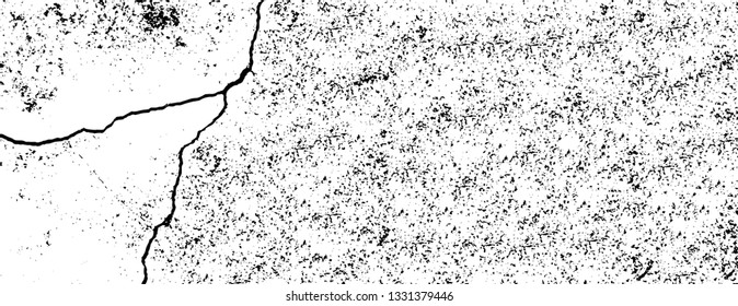 Rough, scratch, splatter grunge pattern design brush strokes. Overlay texture. Faded black-white dyed paper texture. Sketch grunge design. Use for poster, cover, banner, mock-up, stickers layout.