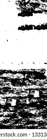 Rough, scratch, splatter grunge pattern design brush strokes. Overlay texture. Faded black-white dyed paper texture. Sketch grunge design. Use for poster, cover, banner, mock-up, stickers layout.