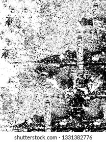 Rough, scratch, splatter grunge pattern design brush strokes. Overlay texture. Faded black-white dyed paper texture. Sketch grunge design. Use for poster, cover, banner, mock-up, stickers layout.