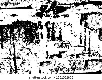 Rough, scratch, splatter grunge pattern design brush strokes. Overlay texture. Faded black-white dyed paper texture. Sketch grunge design. Use for poster, cover, banner, mock-up, stickers layout.
