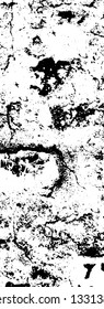 Rough, scratch, splatter grunge pattern design brush strokes. Overlay texture. Faded black-white dyed paper texture. Sketch grunge design. Use for poster, cover, banner, mock-up, stickers layout.