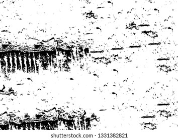 Rough, scratch, splatter grunge pattern design brush strokes. Overlay texture. Faded black-white dyed paper texture. Sketch grunge design. Use for poster, cover, banner, mock-up, stickers layout.