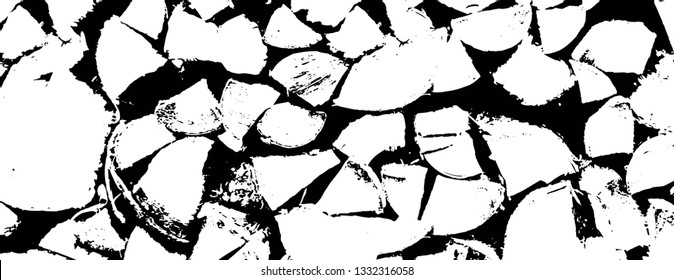 Rough, scratch, splatter grunge pattern design brush strokes. Overlay texture. Faded black-white dyed paper texture. Sketch grunge design. Use for poster, cover, banner, mock-up, stickers layout.