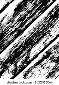 Rough, scratch, splatter grunge pattern design brush strokes. Overlay texture. Faded black-white dyed paper texture. Sketch grunge design. Use for poster, cover, banner, mock-up, stickers layout.