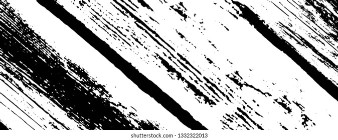 Rough, scratch, splatter grunge pattern design brush strokes. Overlay texture. Faded black-white dyed paper texture. Sketch grunge design. Use for poster, cover, banner, mock-up, stickers layout.