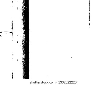 Rough, scratch, splatter grunge pattern design brush strokes. Overlay texture. Faded black-white dyed paper texture. Sketch grunge design. Use for poster, cover, banner, mock-up, stickers layout.