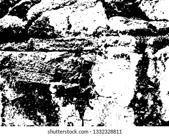 Rough, scratch, splatter grunge pattern design brush strokes. Overlay texture. Faded black-white dyed paper texture. Sketch grunge design. Use for poster, cover, banner, mock-up, stickers layout.