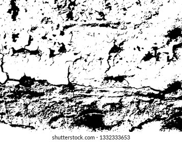 Rough, scratch, splatter grunge pattern design brush strokes. Overlay texture. Faded black-white dyed paper texture. Sketch grunge design. Use for poster, cover, banner, mock-up, stickers layout.
