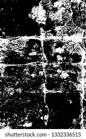 Rough, scratch, splatter grunge pattern design brush strokes. Overlay texture. Faded black-white dyed paper texture. Sketch grunge design. Use for poster, cover, banner, mock-up, stickers layout.
