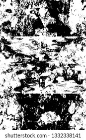 Rough, scratch, splatter grunge pattern design brush strokes. Overlay texture. Faded black-white dyed paper texture. Sketch grunge design. Use for poster, cover, banner, mock-up, stickers layout.